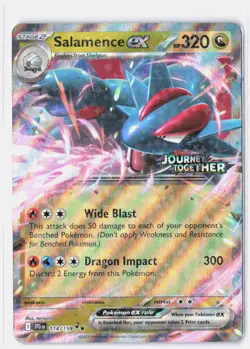 Salamence ex - (Journey Together Stamped) Holo Miscellaneous Cards & Products 11 - Image 1
