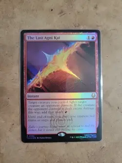 1x - The Last Agni Kai - FOIL #144 - Avatar: The Last Airbender - NM MTG - Image 1