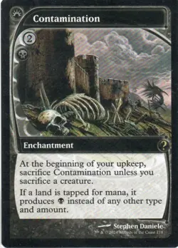 MTG: Mystery Booster 2: Future Sight Contamination: Lightly Played Condition - Image 1