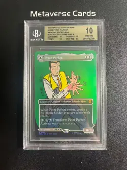 Peter Parker Amazing Spider-Man 2025 Magic Gathering Marvel Comic Foil BGS 10 SP - Image 1
