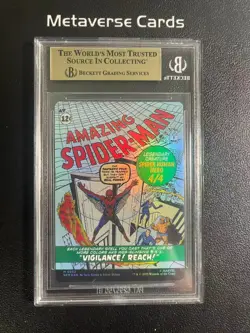 Peter Parker Amazing Spider-Man 2025 Magic Gathering Marvel Comic Foil BGS 10 SP - Image 2