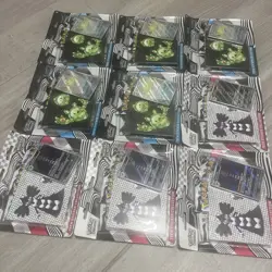 Lot of 5 Pokemon Black Bolt and 4 White Flare Tech Sticker Collection New Sealed - Image 1