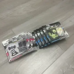 Lot of 5 Pokemon Black Bolt and 4 White Flare Tech Sticker Collection New Sealed - Image 2