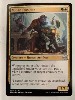 Yotian Dissident - The Brothers' War Magic the Gathering MTG Nice! - Image 1