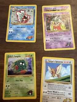 Pokemon TCG Gym Heroes 11 Card Lot - Image 2