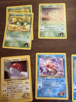 Pokemon TCG Gym Heroes 11 Card Lot - Image 3