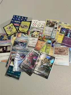Pokemon Tin OPEN filled with card lot & Misc Pokemon things - Image 5