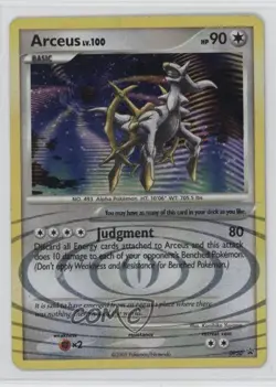 Arceus Holo Pokemon Diamond & Pearl Black Star Promo #DP50 2007 - Image 1