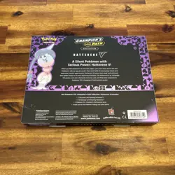 Pokemon TCG Champions Path Hatterene V Collection Booster Box Pokemon Sealed - Image 2