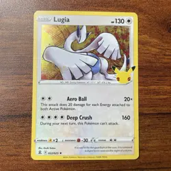 Lugia 022/025 Rare Celebrations Pokemon Holo Near Mint - Image 1