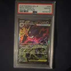 Pokemon Mega Gengar ex 240/193 Mega Dream Ex Special Art Rare PSA 10 Japanese - Image 1