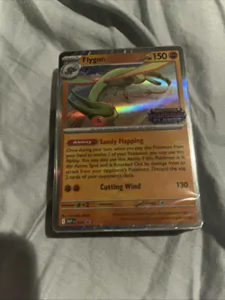 Flygon Phantasmal Flames Stamped 016 Build and Battle Promo Pokemon Card Sealed - Image 1