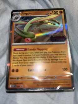 Flygon Phantasmal Flames Stamped 016 Build and Battle Promo Pokemon Card Sealed - Image 2