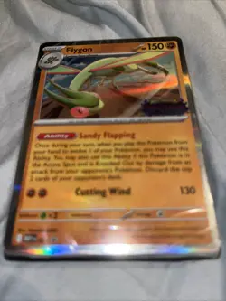 Flygon Phantasmal Flames Stamped 016 Build and Battle Promo Pokemon Card Sealed - Image 3