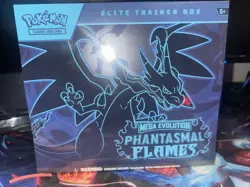 Pokemon TCG Phantasmal Flames Elite Trainer Box ETB NEW SEALED - Image 1