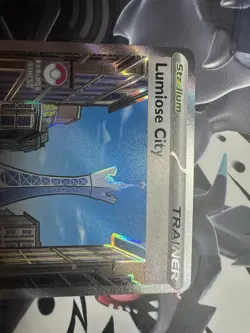 Lumiose City 111/088 Full Art Trainer Pokemon TCG Perfect Order - NM - Image 2