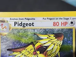 Pokemon Jungle "Pidgeot" 8/64 / Holo Rare / Moderately Played - Image 3