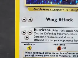 Pokemon Jungle "Pidgeot" 8/64 / Holo Rare / Moderately Played - Image 5