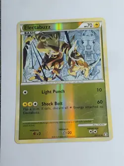 Electabuzz - 33/102 - Pokemon Triumphant HG/SS, Uncommon, Reverse Holo - Image 1