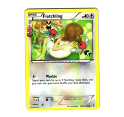 Pokemon Fletchling RC25/RC32 Generations: Radiant Collection Common NM - Image 1