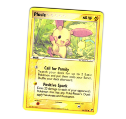 Pokemon Plusle 44/107 Deoxys Uncommon NM - Image 1