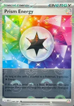 PRISM ENERGY 086/086 BLACK BOLT POKEMON (POKE BALL, NM) - Image 1