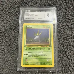 1999 POKEMON JUNGLE 1ST EDITION #58 - ODDISH CGC 9 - Image 1
