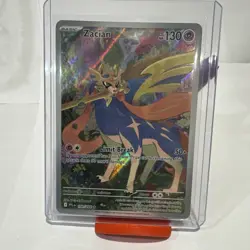 Zacian 100/094 IR NM - Pokemon TCG Phantasmal Flames - Image 1