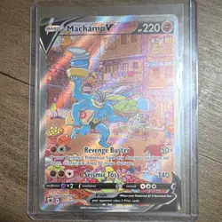 Pokemon Machamp V Full Art Ultra Rare Holo English Astral Radiance 172/189 - Image 2