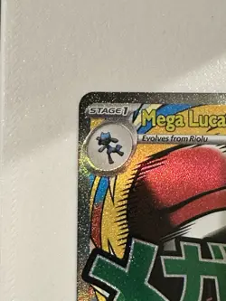 Mega Lucario ex MEP 033 - NM Pokemon Mega Evolution Holo Promo Attack Rare - Image 3