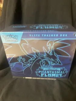 Pokemon TCG Phantasmal Flames ETB Factory Sealed - Image 1