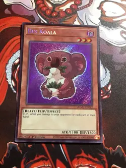 Yugioh Des Koala MZMU-EN062 Secret Rare 1st Edition NM - Image 1