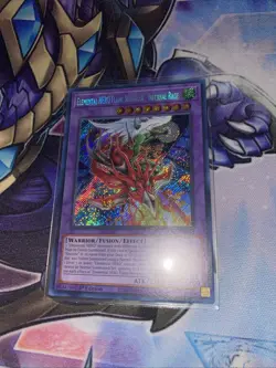 Yugioh 1x Elemental HERO Flame Wingman - Infernal Rage Secret BLMR-EN012 1st NM - Image 1