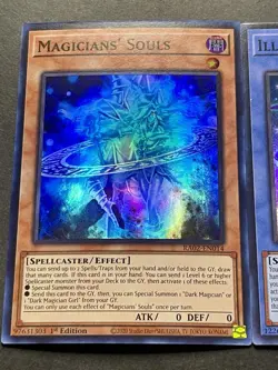 2x Magicians' Souls + ILLusion Of Chaos | Super Rares | NM | 1st Ed | YuGiOh! - Image 4