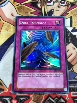 Dust Tornado psv-e011 Unltd Ed (NM+) Super Rare Yu-Gi-Oh! - Image 1