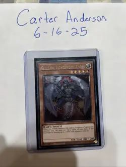 Yugioh Celestial Lightsworn Angel Ultimate Rare Lodt 2020 Reprint - Image 1