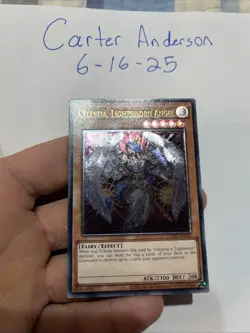 Yugioh Celestial Lightsworn Angel Ultimate Rare Lodt 2020 Reprint - Image 2