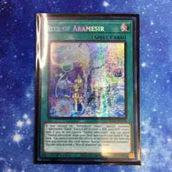 Rite of Aramesir - MP23EN264 - Prismatic Secret Rare (Dueling Heroes) YUGIOH TCG - Image 1