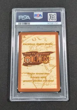 2000 Japanese One Piece CHB Shanks C303 PSA 10 GEM MINT Grand 3 - Image 2