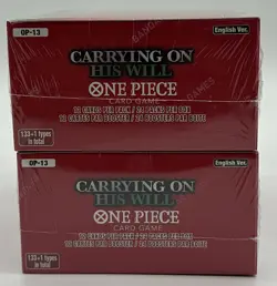 Lot of (2) One Piece TCG OP-13 Carrying On His Will Booster Boxes SEALED NEW - Image 5