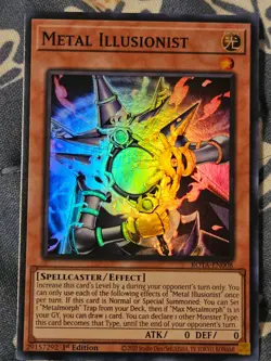 Metal Illusionist - ROTA-EN008 - Super Rare - 1st Edition Yugioh - Image 1