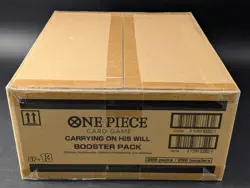 One PIece OP-13 Carrying On His Will English Booster 12-Box Case Sealed - Image 3