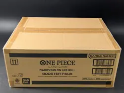 One PIece OP-13 Carrying On His Will English Booster 12-Box Case Sealed - Image 4