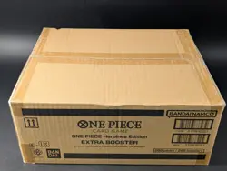 One PIece OP-03 Heroines Edition English Extra Booster 12-Box Case Sealed - Image 1