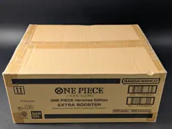 One PIece OP-03 Heroines Edition English Extra Booster 12-Box Case Sealed - Image 3