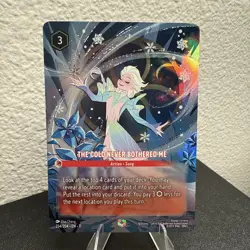 Disney Lorcana - The Cold Never Bothered Me 234/204 Winterspell - Enchanted - NM - Image 5