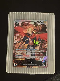 Lucy Alt Art Leader Op-15 Adventure on KAMI's Island - ONE PIECE Card ENGLISH - Image 1