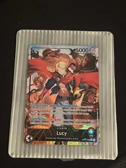 Lucy Alt Art Leader Op-15 Adventure on KAMI's Island - ONE PIECE Card ENGLISH - Image 4