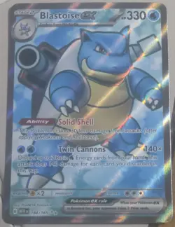 Pokemon Card Lot Gholdengo ex 164/131 + Blastoise ex 184/165 Ultra Rare NM 🔥 - Image 3