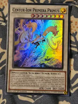 Centur-Ion Primera Primus ROTA-EN038 1st Edition Super Rare Yugioh - Image 1